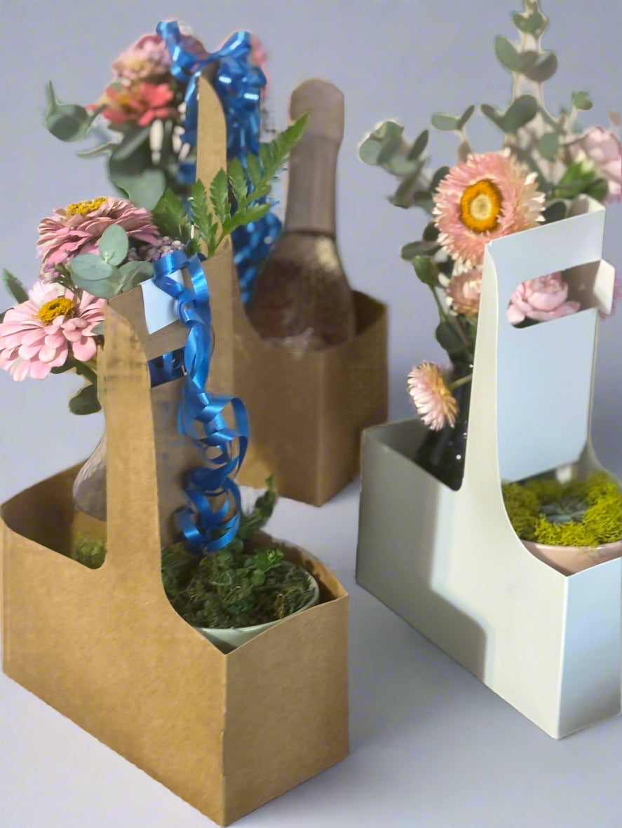 Bud Vase and Succulent - Because You Shouldn't Have To Pick Just One!