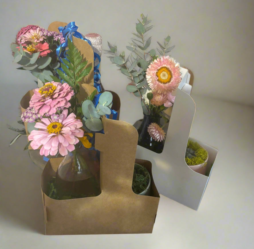 Bud Vase and Succulent - Because You Shouldn't Have To Pick Just One!