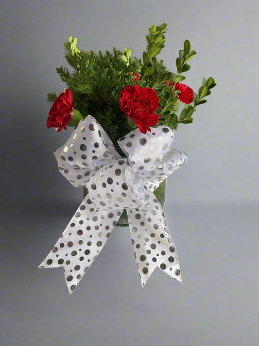 Dashing Through The Snow Evergreen Arragement